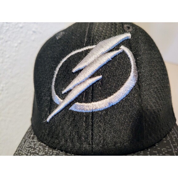 New Era Hat Youth/Child Tampa Bay Lightning Bolts Logo Gray Cap White Logo - Picture 12 of 15